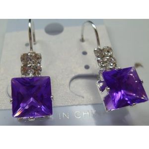 Silver plated earrings brand new